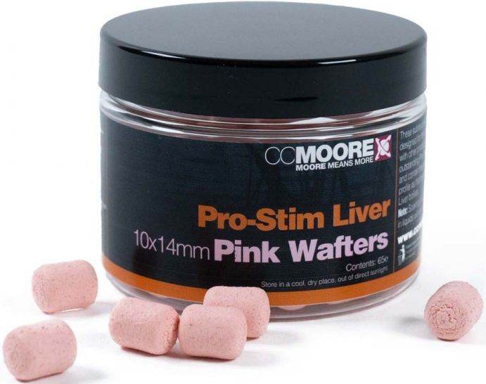  Wafters CC Moore Pro-Stim Dumbell, Pink, Liver, 10-14mm, 65buc/cutie