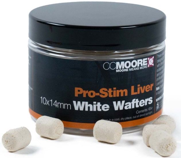  Wafters CC Moore Pro-Stim Dumbell, White, Liver, 10-14mm, 65buc/cutie