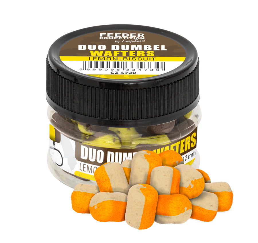 Wafters Carp Zoom Duo Dumbel 6x8mm NBC Cheese