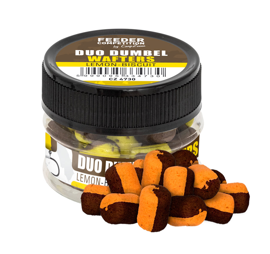 Wafters Carp Zoom Duo Dumbel, Ciocolata &amp; Portocala, 6x8mm
