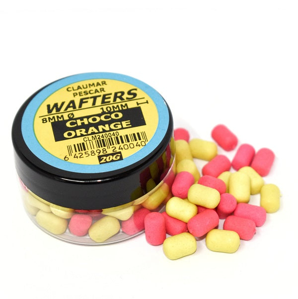 Wafters Claumar 8mm 20g Choco &amp; Orange Galben si Roz