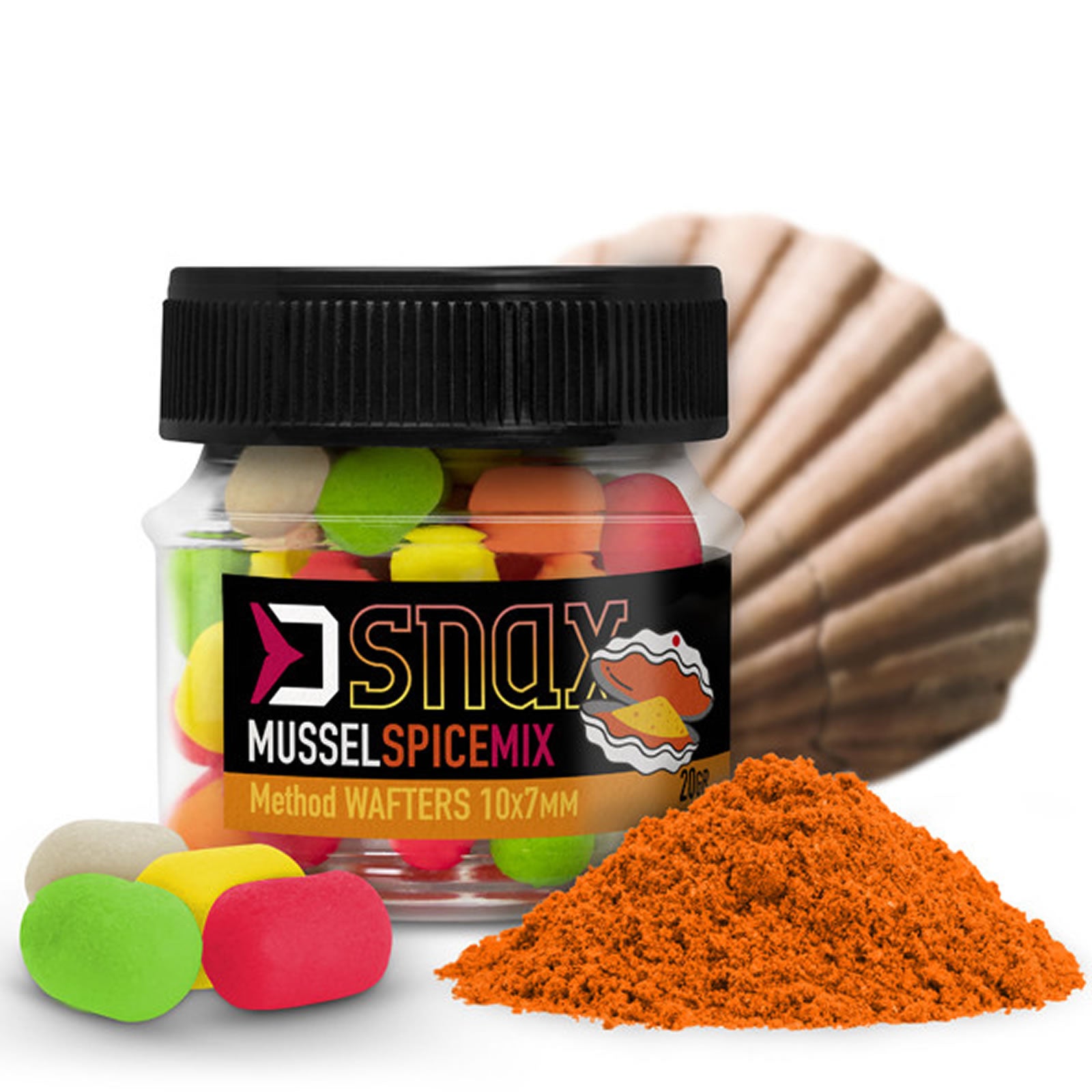 Wafters Delphin Mix D SNAX WAFT, Scoica &amp; Condimente, 10x7mm, 20g