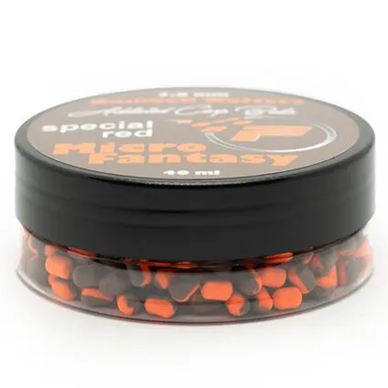 Wafters Dumbell Addicted Carp Baits Fantasy Special Red, 3.8 mm