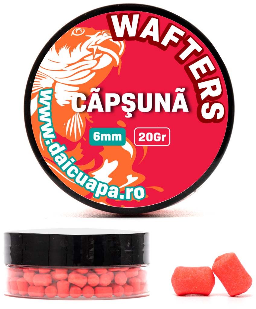 Wafters Dumbells Da-i Cu Apa, Capsuna, 6mm, 20g