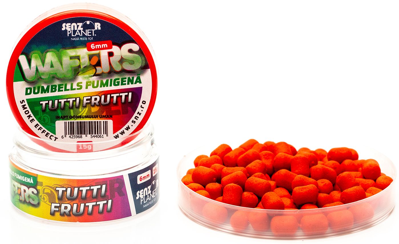 Wafters Dumbells Senzor Fumigena, Tutti Frutti, 6mm, 15g