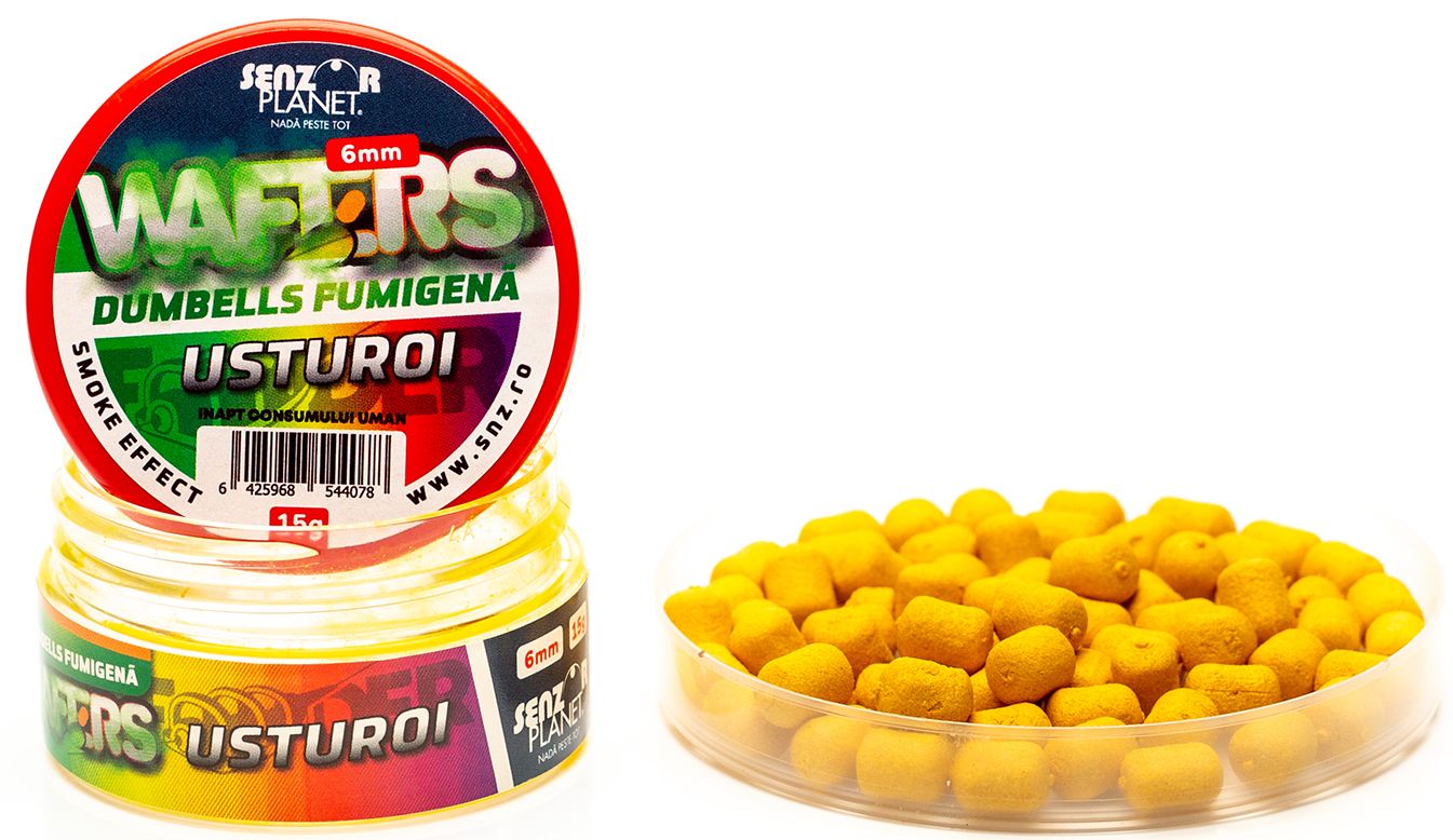 Wafters Dumbells Senzor Fumigena, Usturoi, 6mm, 15g