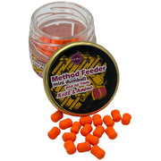 Wafters FEEDER-X Method Feeder Mini Dumbell, Krill &amp; Amino, Orange, 7mm, 60buc/borcan