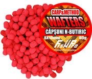 Wafters FISH PRO Carp &amp; Method, Capsuni N-Butyric, 8x10cm, 40g