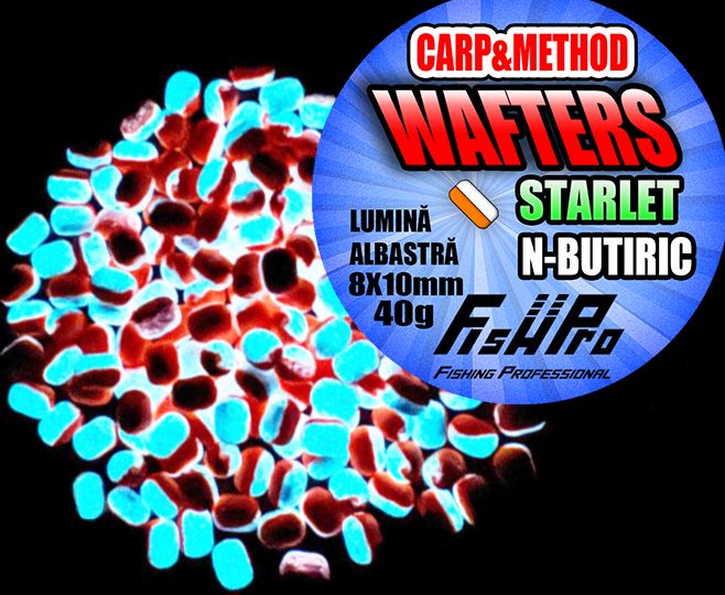 Wafters FISH PRO Carp &amp; Method, Starlet N-Butyric, 8x10cm, 40g