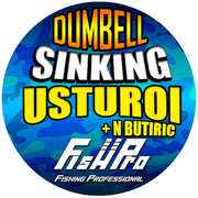 Wafters FISH PRO Dumbell Sinking, Usturoi &amp; N-Butyric, 40g