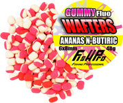 Wafters FISH PRO Gummy Fluo, Alune, 6x8cm, 40g