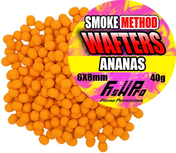 Wafters FISH PRO Method Smoke, Ananas, 6x8cm, 40g