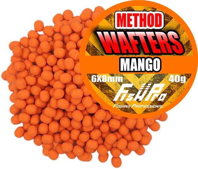 Wafters FISH PRO Method Smoke, Mango, 6x8cm, 40g