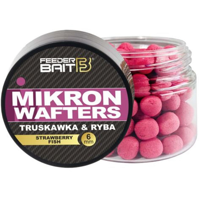 Wafters Feeder Bait Mikron 6mm, 25ml, Capsuna &amp; Peste