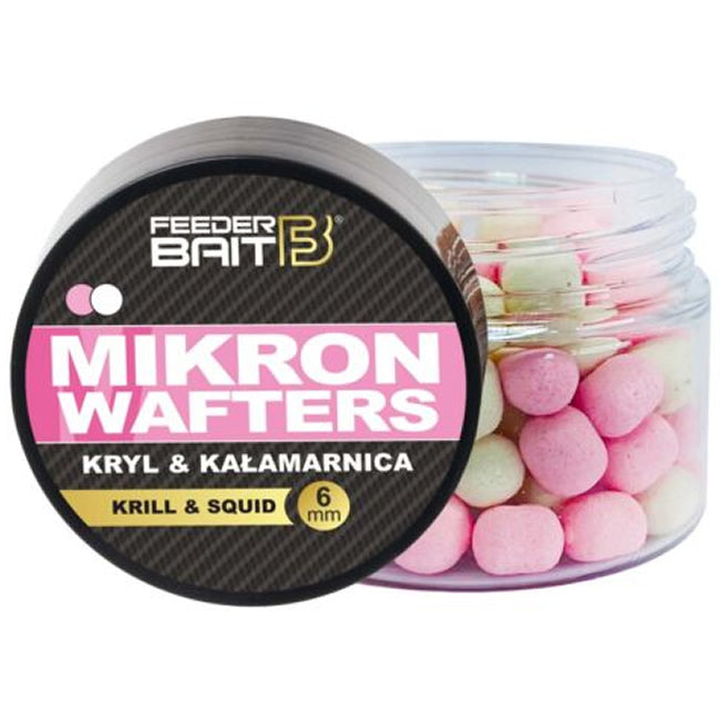 Wafters Feeder Bait Mikron 6mm, 25ml, Krill &amp; Squid