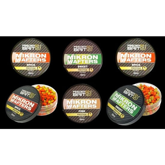 Wafters Feeder Bait Mikron Wafters Spice 50ml 4mm