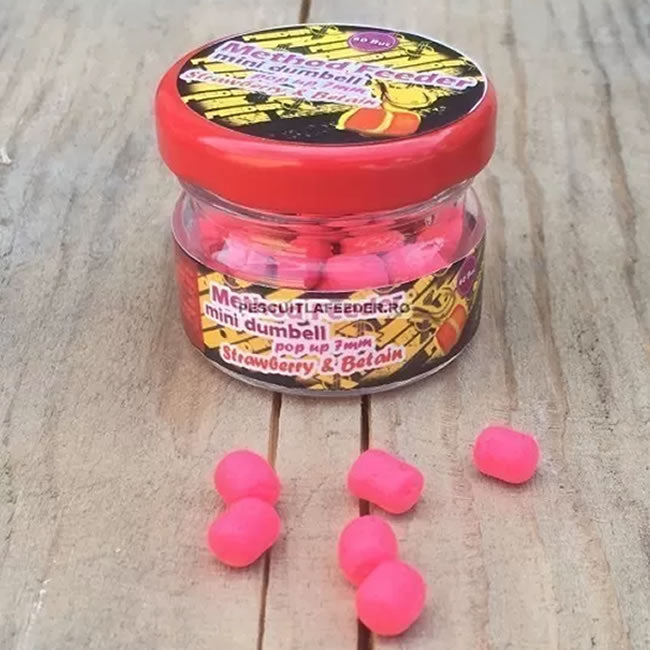 Wafters Feeder-X Method Feeder Mini Dumbell 7mm, Krill