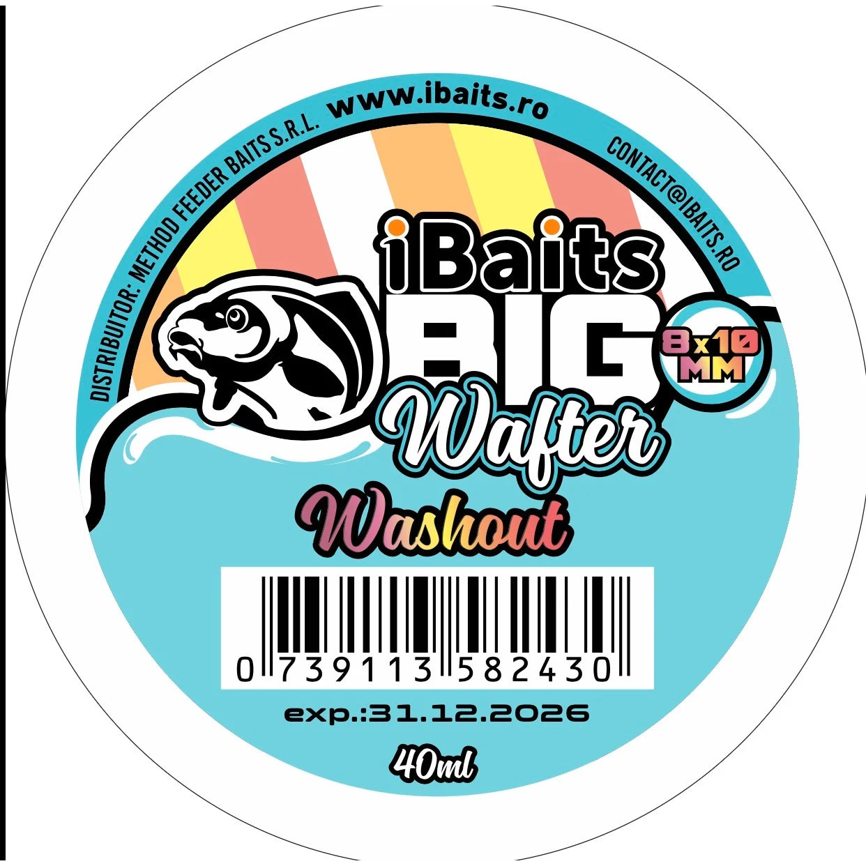 Wafters IBAITS Big Wafter Washout, 8x10mm, 40ml