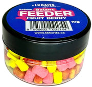 Wafters LK BAITS Balanc Duo Feeder, 5x8mm, Fruit Berry, 10g/cutie