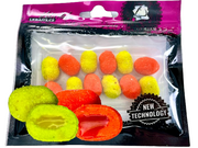Wafters LK BAITS, Fruit Mix, Galben Portocaliu, 14mm, 12buc/pac