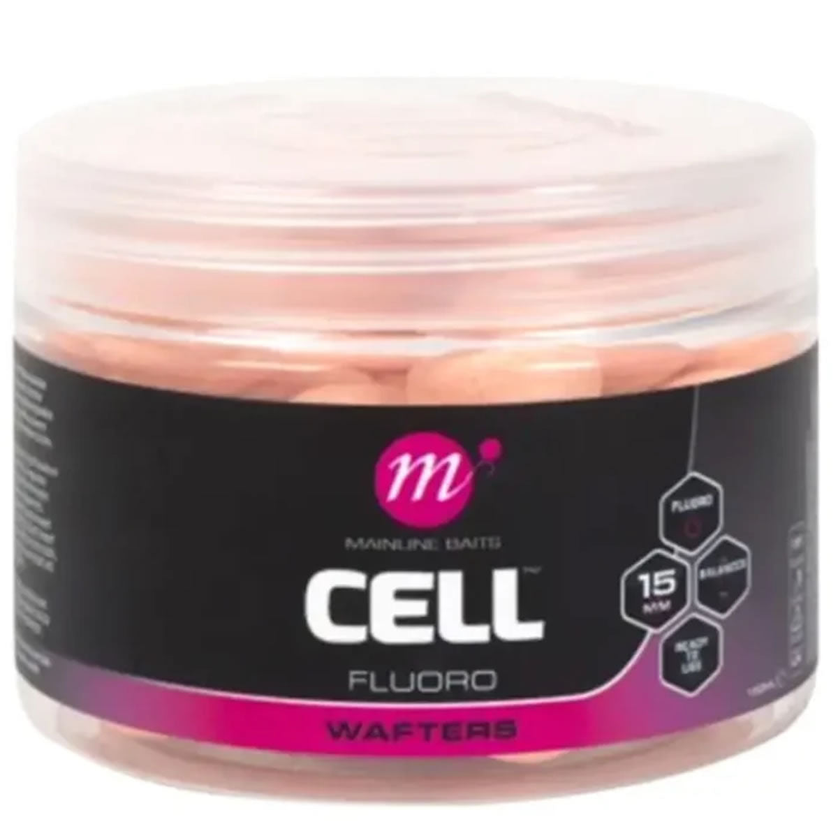 Wafters MAINLINE Fluoro Pink, Cell, 15mm