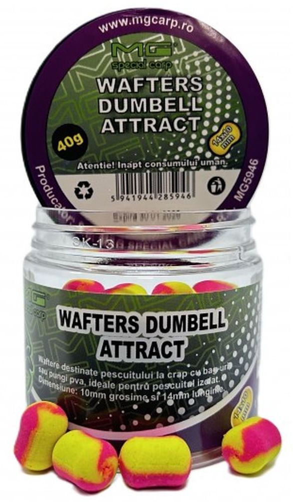 Wafters MG Dumbell, Attract, 10mm, 40g