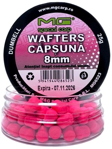 Wafters MG Dumbell Capsuna, 8mm, 25g