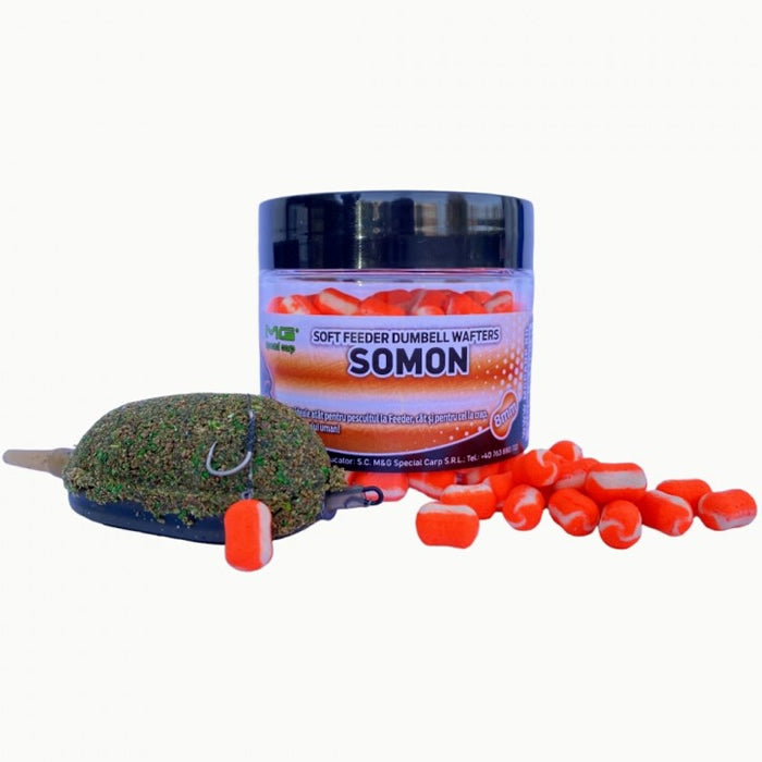 Wafters MG Special Carp Feeder Dumbells, Somon, 8mm, 40g