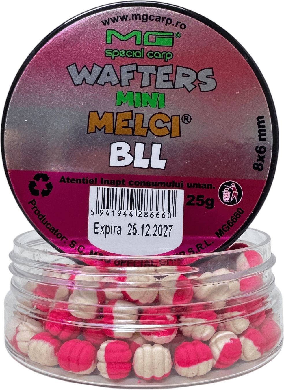 Wafters MG Special Carp Mini Melci, BLL, 8x6mm, 25g
