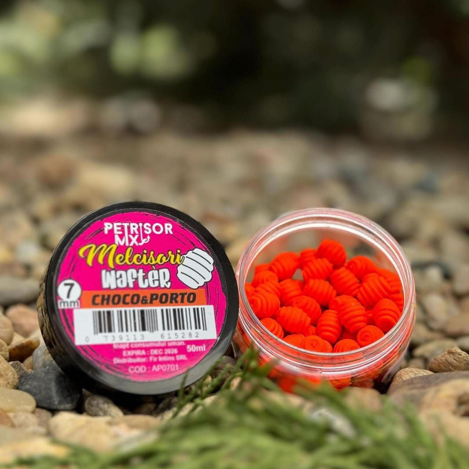 Wafters PETRISOR MIX Melcisori, Ciocolata &amp; Portocala, 7mm, 50ml