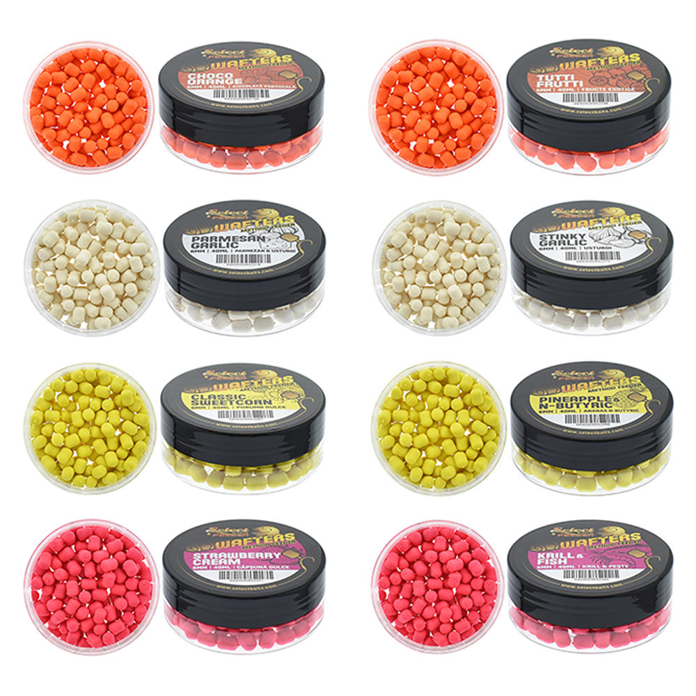 Wafters SELECT BAITS Method Feeder Tutti Frutti Portocaliu Fluo