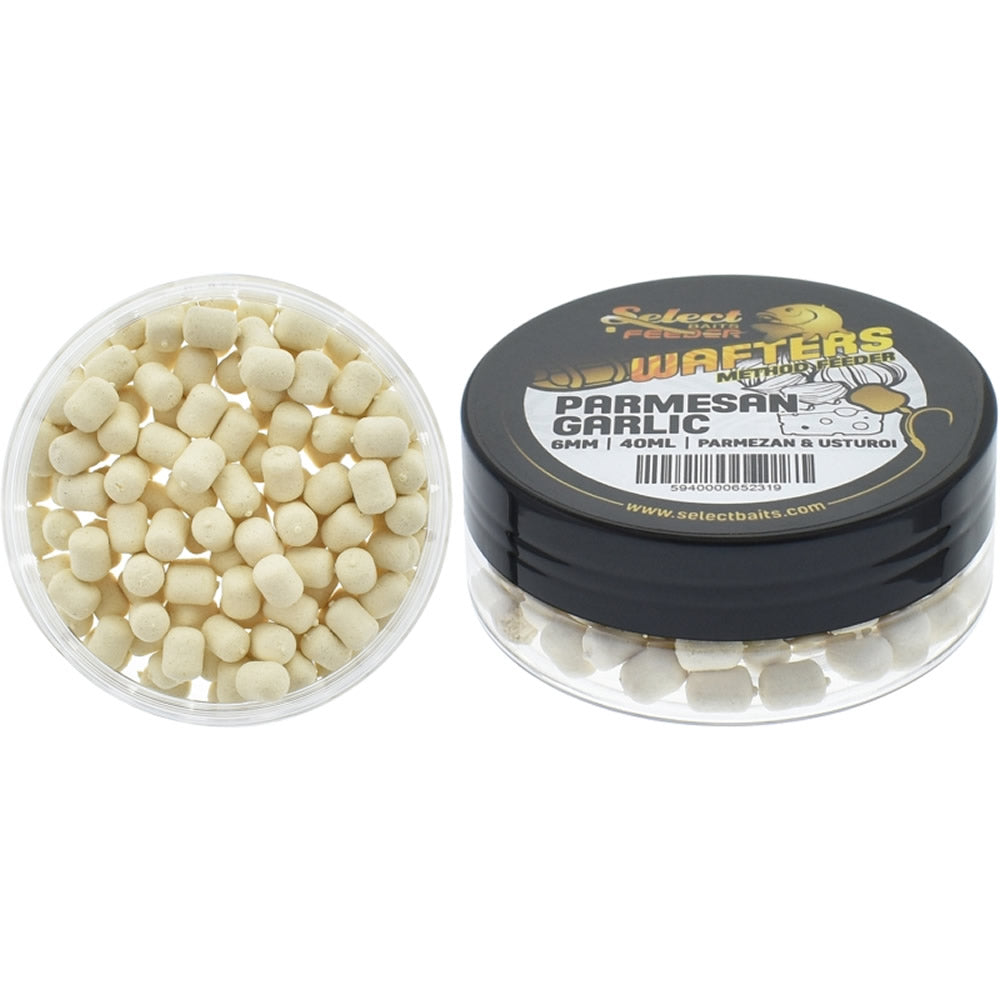 Wafters SELECT BAITS Method Feeder Usturoi &amp; Parmezan Alb Fluo