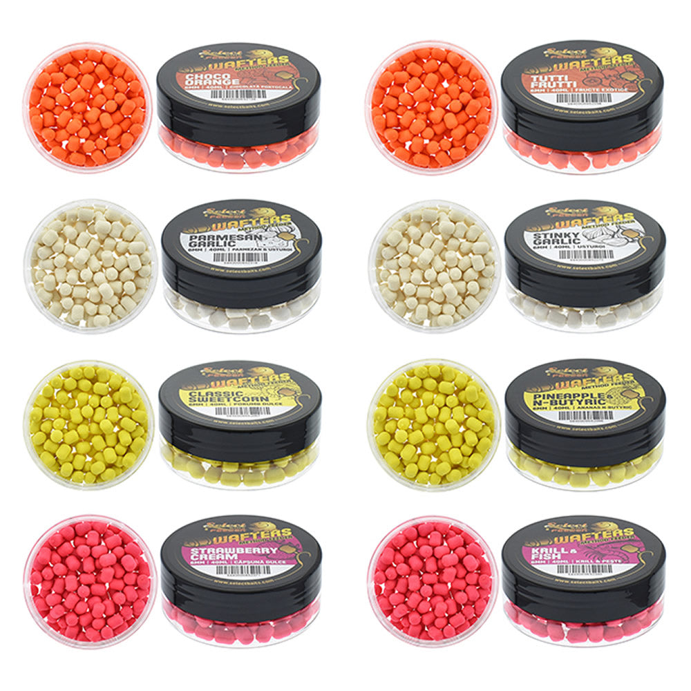 Wafters SELECT BAITS Method Feeder Usturoi &amp; Parmezan Alb Fluo