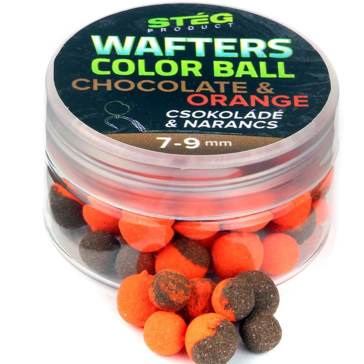 Wafters STEG Color Ball Ciocolata-Portocala 15g