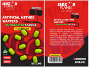 Wafters Senzor Method Enterprise Tackle Dumbells, Fluo Yellow, 6mm, 10buc/pac