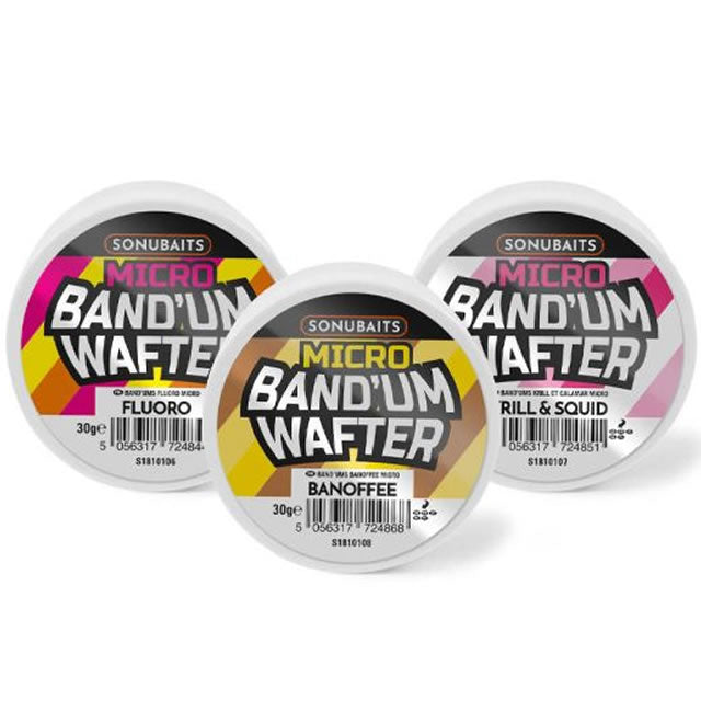 Wafters Sonubaits Micro Band'um, Krill &amp; Squid, 6x4.1mm, 30g