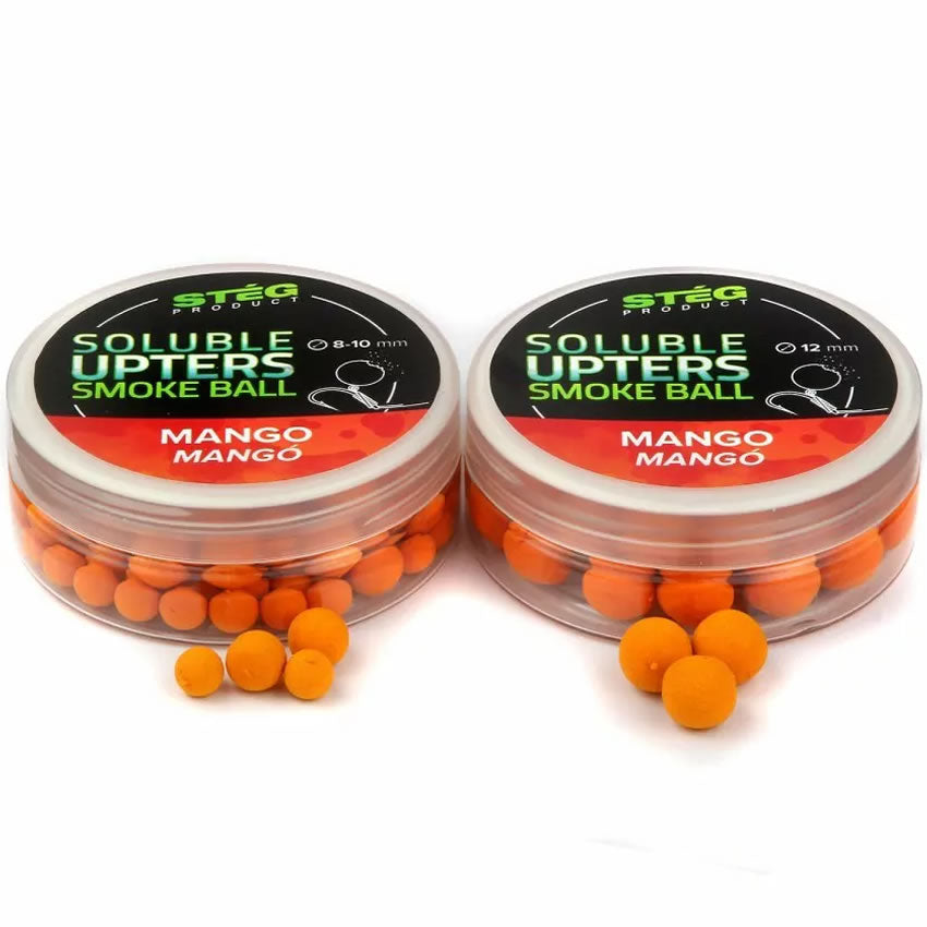 Wafters Steg Soluble Upters Smoke Ball, Mango, 12mm, 30g