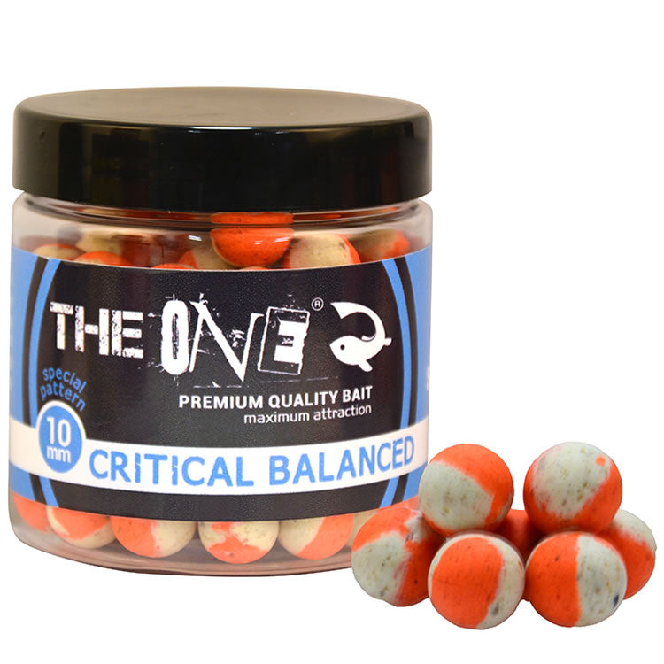 Wafters THE ONE Critical Balanced, Alb / Portocaliu, Scopex / Squid, 10mm, 50g