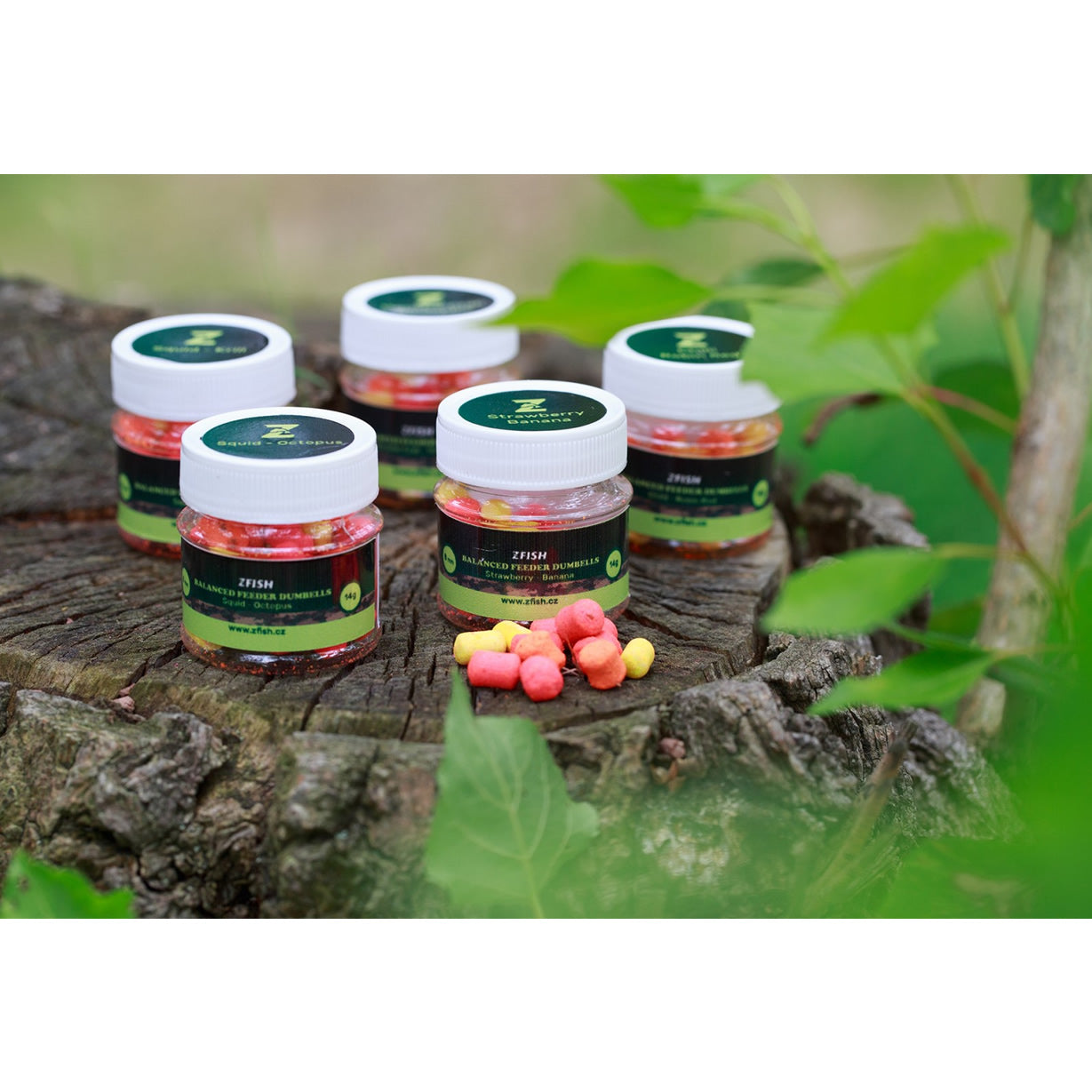 Wafters Z-Fish Balanced Feeder Dumbells, Monster Crab &amp; Pineapple, 8mm