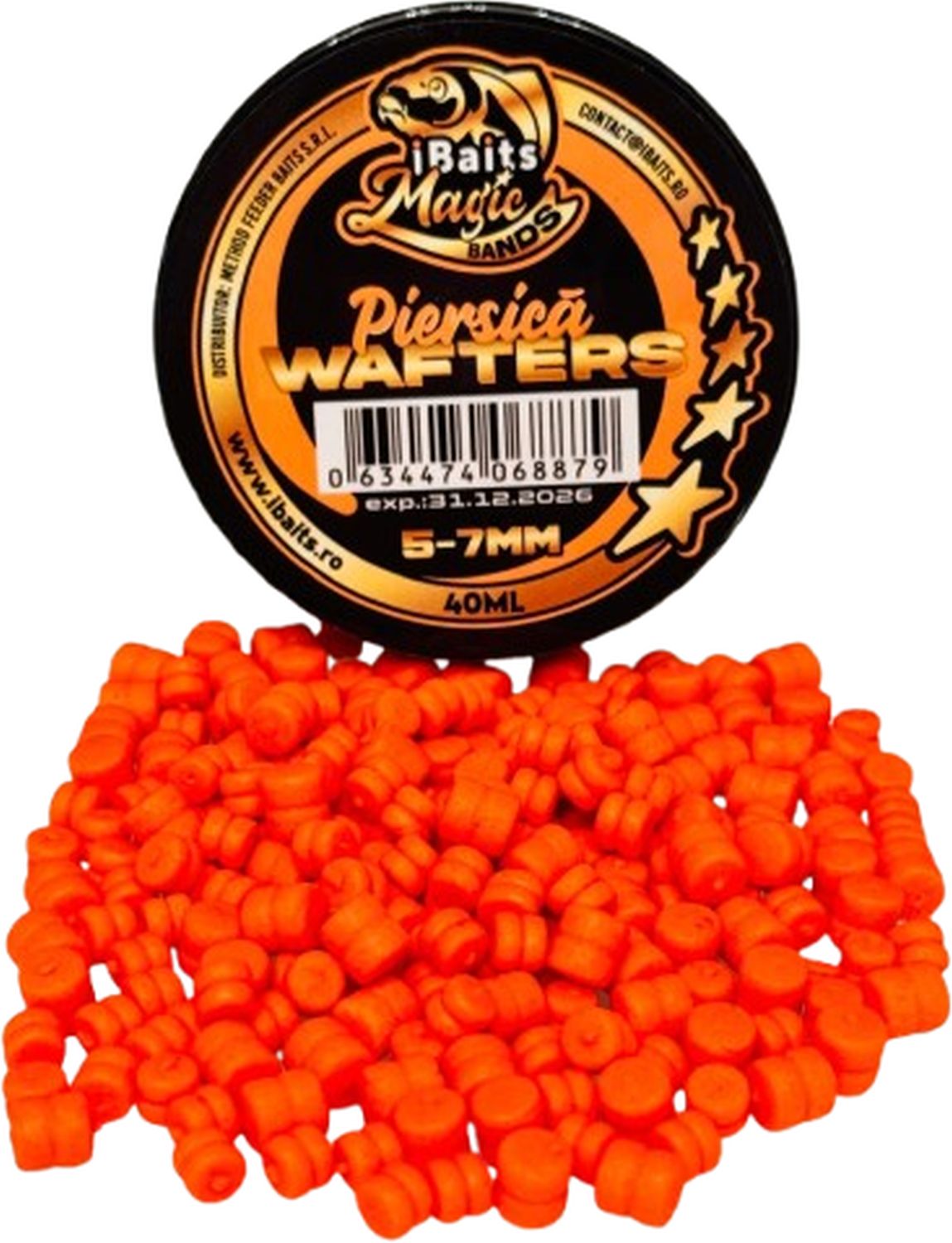 Wafters iBaits Magic Bands, Piersica, 5-7mm, 40ml