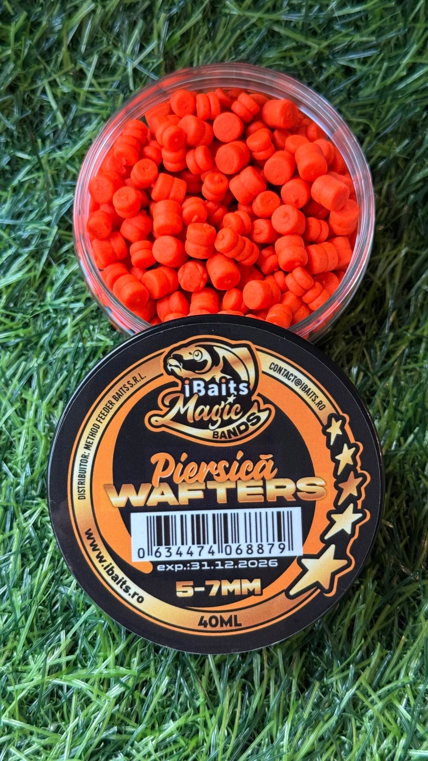 Wafters iBaits Magic Bands, Piersica, 5-7mm, 40ml