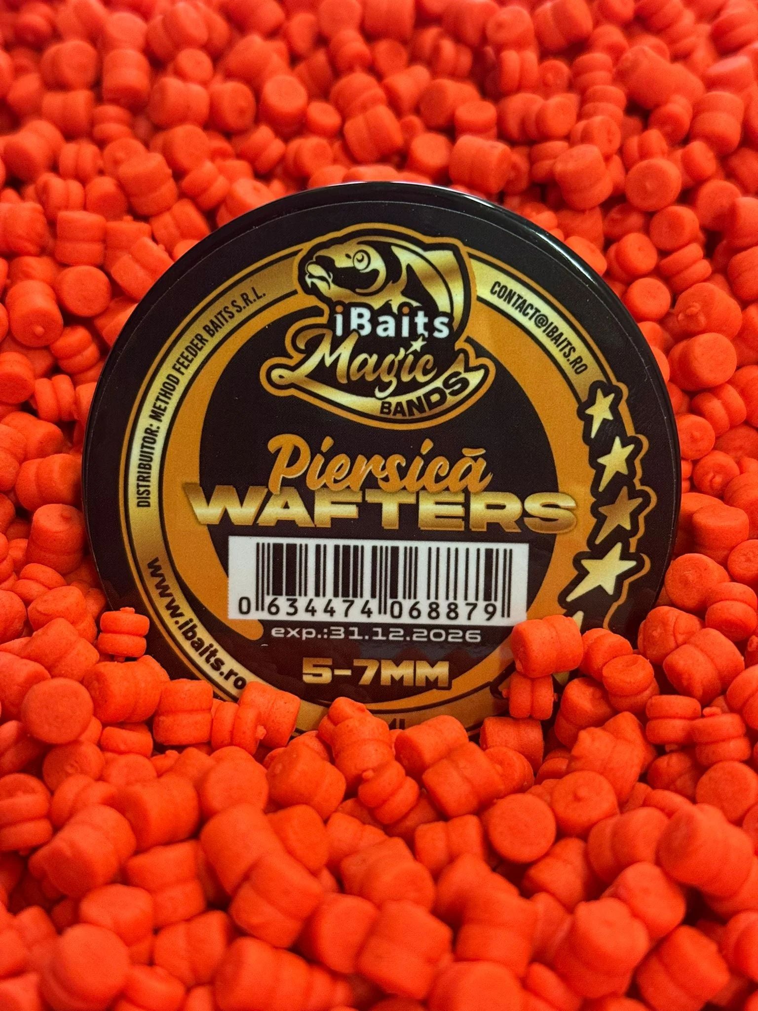 Wafters iBaits Magic Bands, Piersica, 5-7mm, 40ml