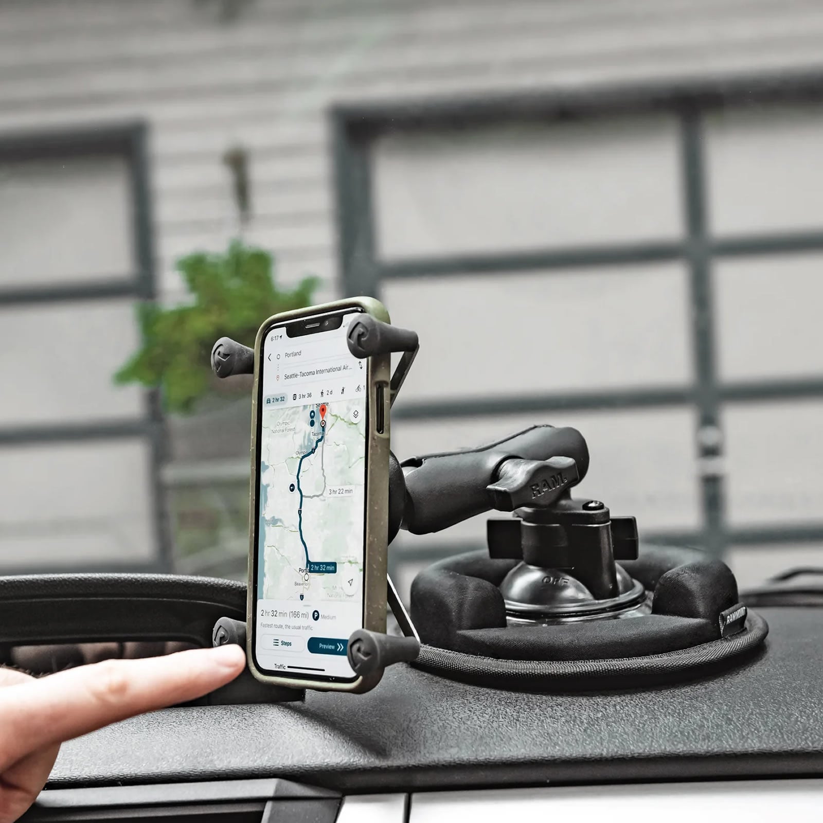 X Grip RAM Mounts Universal Phone Holder with Ball - B Size