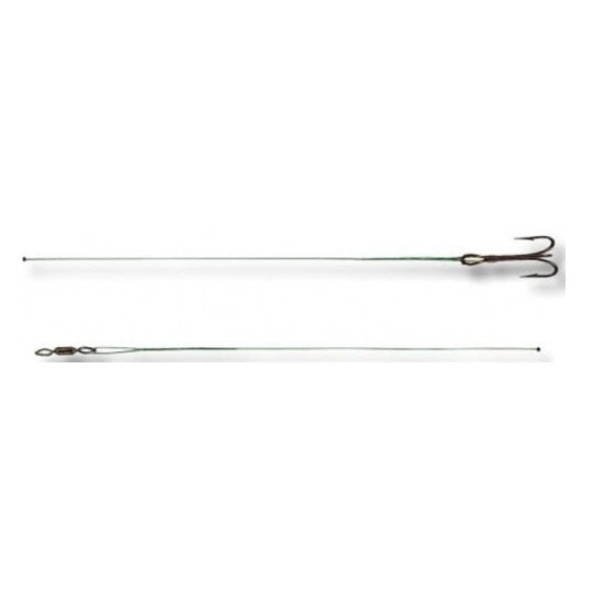 Zebco Struna cu Ancora Steel Leader Treble Hook 30cm