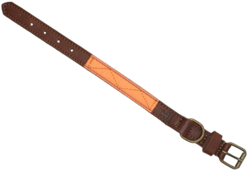 Zgarda Arrow Tapel Piele Cu Banda Reflectorizanta, 2cm