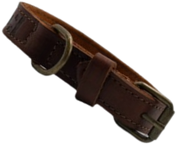 Zgarda Arrow Tapel Piele Cu Banda Reflectorizanta, 3cm